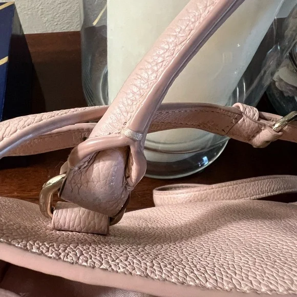 Kate Spade Larchmont Avenue Blush Evangeline Satchel Bag - Picture 7 of 14